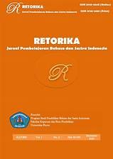 RETORIKA merupakan Jurnal Pembelajaran Bahasa dan Sastra Indonesia yang diterbitkan oleh Program Studi Pendidikan Bahasa dan Sastra Indonesia, Universitas Flores, Ende. Jurnal dengan visi “menjadi jurnal terakreditasi di bidang pembelajaran bahasa, sastra, dan pengajaran”, mengemban tiga misi: (1) mendiseminasi ilmu pengetahuan dan berbagai kajian pembelajaran bahasa dan sastra, termasuk dalam konteks pemakaiannya yang lebih luas, (2) mengintensifkan saling tukar pengetahuan pembelajaran bahasa dan sastra Indonesia pada segenap kaum cendikia dan terpelajar, dan (3) meningkatkan partisipasi para dosen dan mahasiswa untuk menulis artikel ilmiah berdasarkan hasil penelitian dan atau kajian pustaka. Jurnal RETORIKA terbit perdana pada Juni 2020, dan akan terbit secara berkala dua kali dalam setahun, yakni Juni dan Desember. Kehadiran jurnal ini diharapkan merangsang para peneliti, secara khusus di bidang bahasa dan sastra Indonesia untuk mendiseminasi berbagai pemikirannya dalam rangka memperkaya khazanah keilmuan. Setiap artikel direview oleh tim. Adapun ruang lingkup jurnal ini yaitu (1) sastra (teori, kritik, dan sejarah sastra); (2) Keterampilan dan pembelajaran sastra; (3) Keterampilan dan pembelajaran bahasa; (4) Analisis wacana; (5) Penelitian linguistik, sosiolinguistik, dan psikolinguistik; (6) Evaluasi pembelajaran bahasa dan sastra Indonesia; (7) Kurikulum pembelajaran bahasa dan sastra Indonesia; (8) Model atau media pembelajaran bahasa dan sastra Indonesia; (9) Kajian kebudayaan Indonesia; dan (10) penelitian lainnya yang relevan.   DOI: https://doi.org/10.37478/rjpbsi.v5i1 Published: 2024-12-31